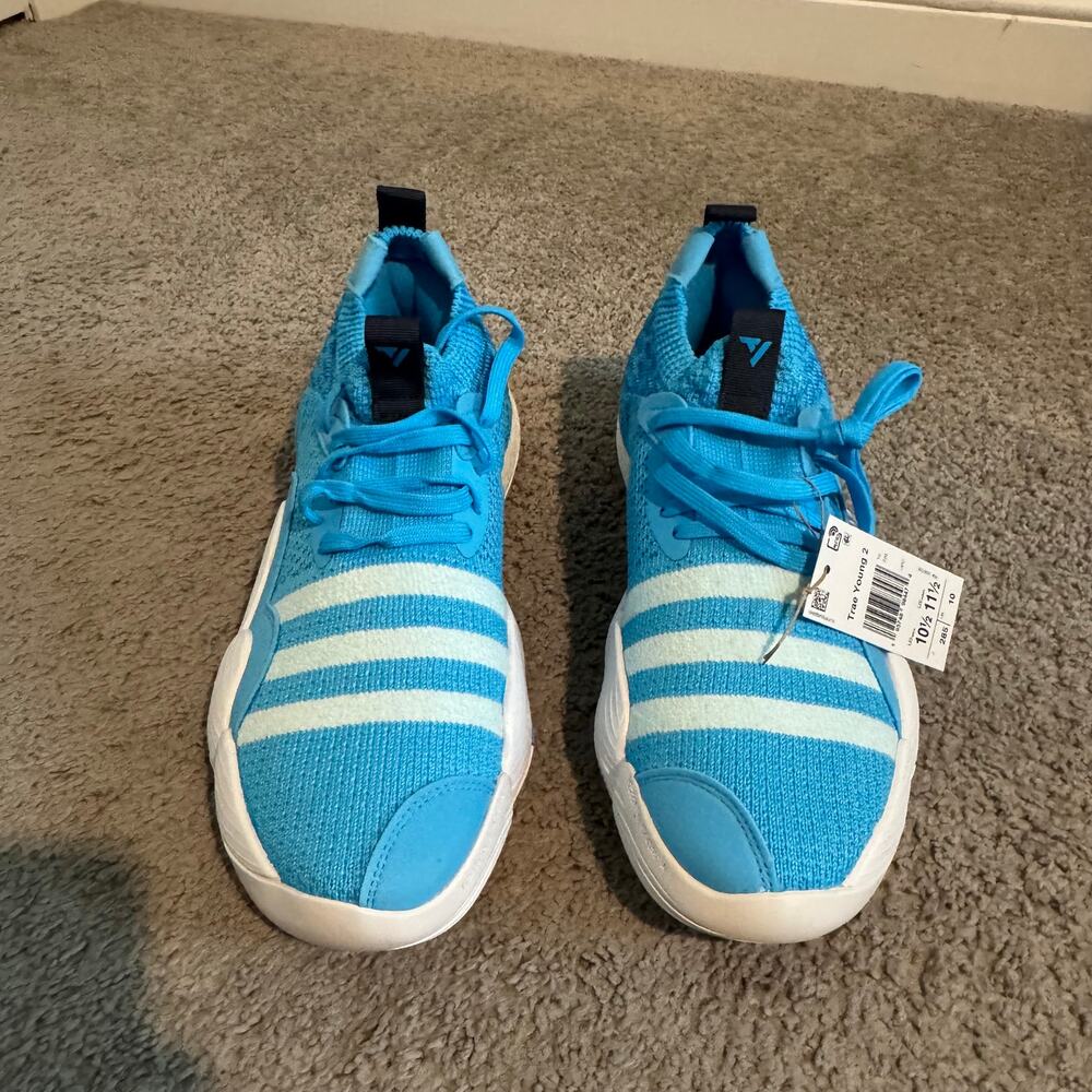 Adidas Trae Young 2 Basketball Shoes Size 10.5 - Picture 2 of 4